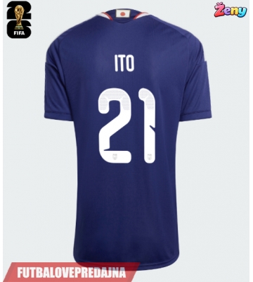 Lacne Ženy Futbalové dres Japonsko Hiroki Ito #21 MS 2026 Krátky Rukáv - Domáci